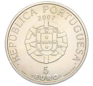 5 евро 2007 года Португалия «ЮНЕСКО — Лавровые леса на острове Мадейра» — Фото №2