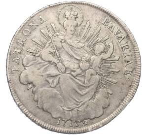 1 талер 1755 года Бавария — Фото №1
