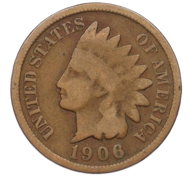 Монета 1 цент 1906 года США (Артикул: M2-76009) — Фото №1