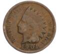 Монета 1 цент 1901 года США (Артикул: M2-76056) — Фото №1