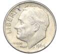 Монета 1 дайм (10 центов) 1964 года D США (Артикул: M2-76285) — Фото №1