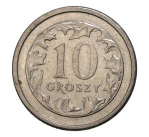 10 грошей 2005 года Польша — Фото №2