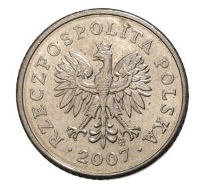 10 грошей 2007 года Польша — Фото №1