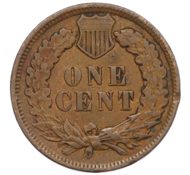 Монета 1 цент 1901 года США (Артикул: M2-76134) — Фото №2