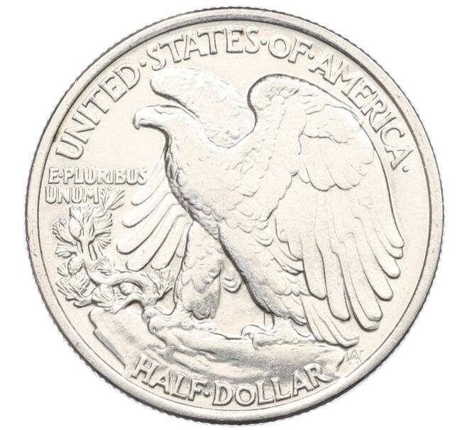 Монета 1/2 доллара (50 центов) 1943 года США (Артикул: M2-76160) — Фото №2