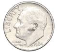 Монета 1 дайм (10 центов) 1964 года D США (Артикул: M2-76205) — Фото №1