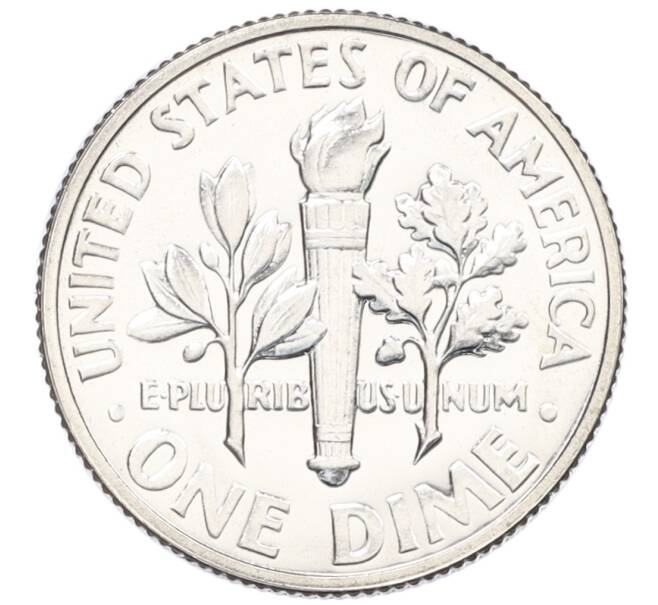 Монета 1 дайм (10 центов) 1960 года США (Артикул: M2-76208) — Фото №2