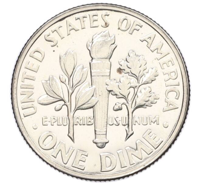 Монета 1 дайм (10 центов) 1960 года США (Артикул: M2-76211) — Фото №2