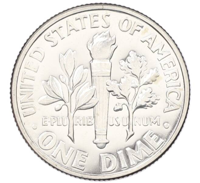 Монета 1 дайм (10 центов) 1960 года США (Артикул: M2-76215) — Фото №2