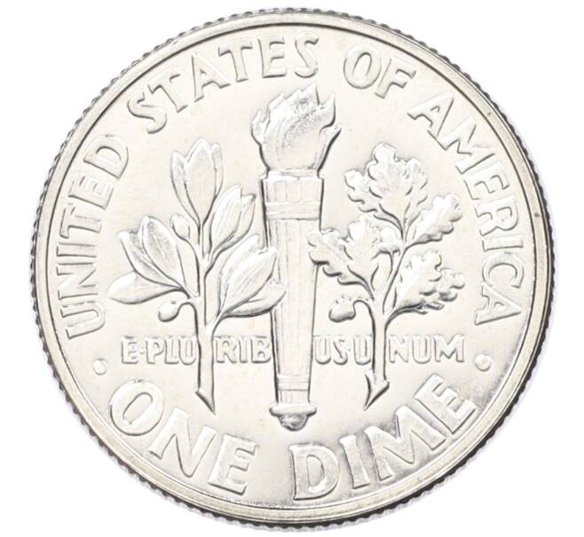 Монета 1 дайм (10 центов) 1960 года США (Артикул: M2-76218) — Фото №2