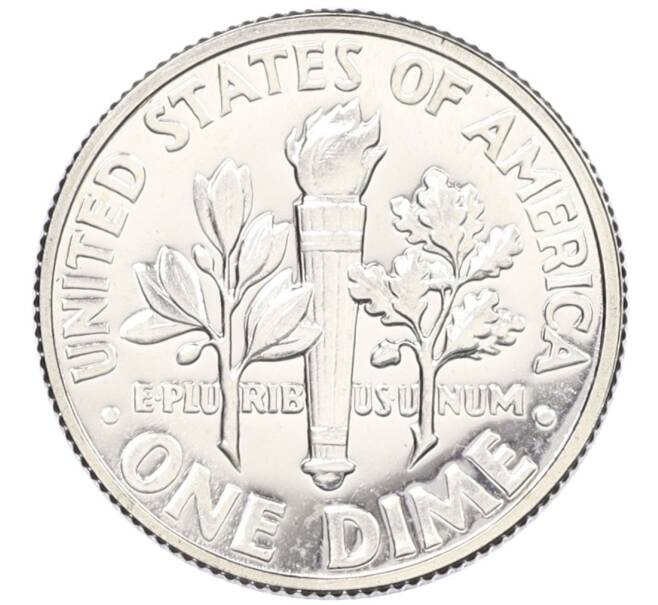 Монета 1 дайм (10 центов) 1960 года США (Артикул: M2-76223) — Фото №2