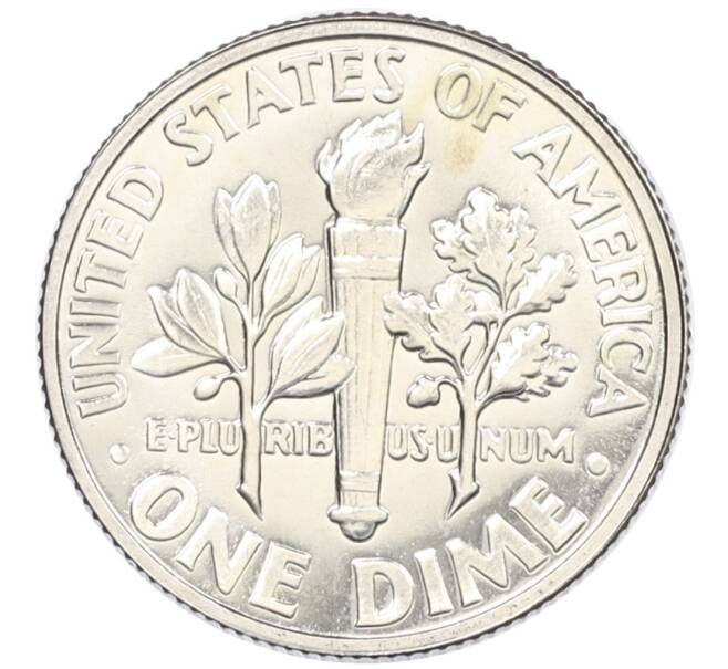 Монета 1 дайм (10 центов) 1960 года США (Артикул: M2-76225) — Фото №2