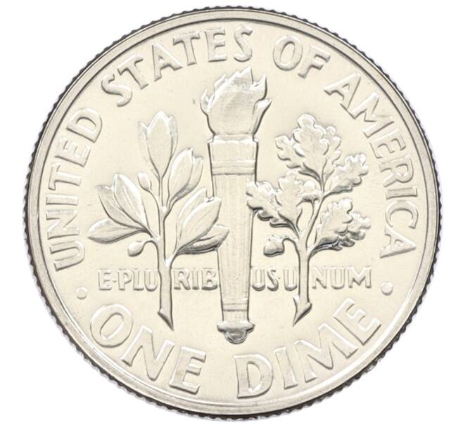 Монета 1 дайм (10 центов) 1960 года США (Артикул: M2-76228) — Фото №2