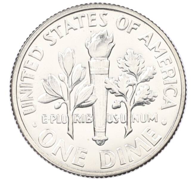 Монета 1 дайм (10 центов) 1960 года США (Артикул: M2-76237) — Фото №2