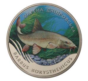 2 гривны 2018 года Украина «Днепровский усач» — Фото №1