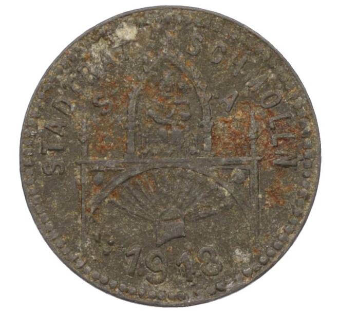 Монета 10 пфеннигов 1918 года Германия — город Шмельн (Нотгельд) (Артикул: K12-25161) — Фото №1