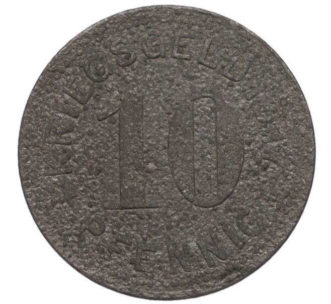 Монета 10 пфеннигов 1917 года Германия — город Меттманн (Нотгельд) (Артикул: K12-25170) — Фото №2