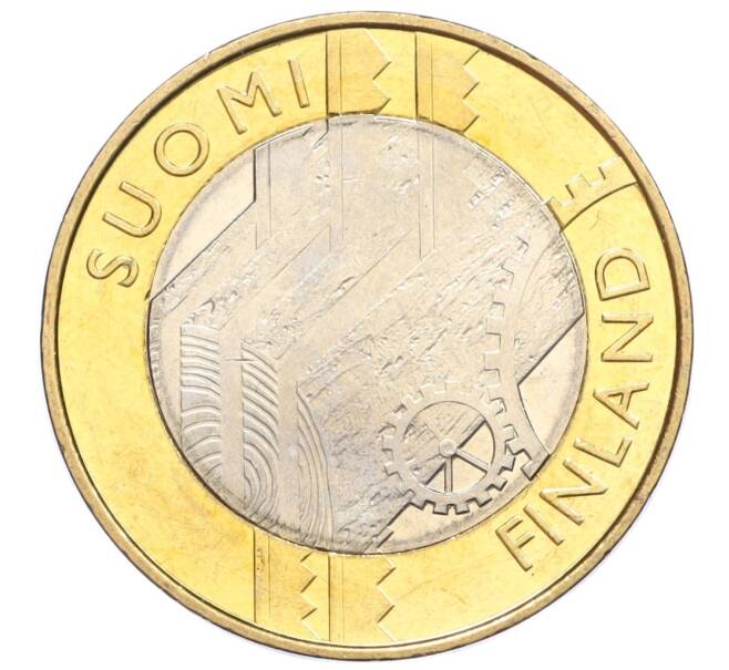 Монета 5 евро 2011 года «Исторические регионы Финляндии — Уусимаа» (Артикул: M2-76426) — Фото №1