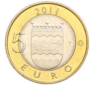 5 евро 2011 года «Исторические регионы Финляндии — Уусимаа» — Фото №2