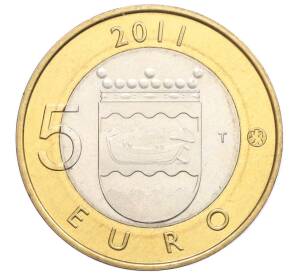 5 евро 2011 года «Исторические регионы Финляндии — Уусимаа» — Фото №2