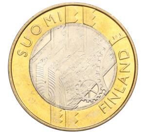 5 евро 2011 года «Исторические регионы Финляндии — Уусимаа» — Фото №1