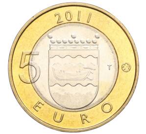 5 евро 2011 года «Исторические регионы Финляндии — Уусимаа» — Фото №2