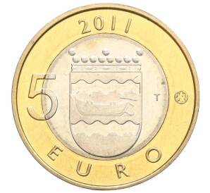 5 евро 2011 года «Исторические регионы Финляндии — Уусимаа» — Фото №2