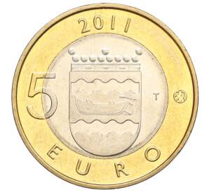 5 евро 2011 года «Исторические регионы Финляндии — Уусимаа» — Фото №2