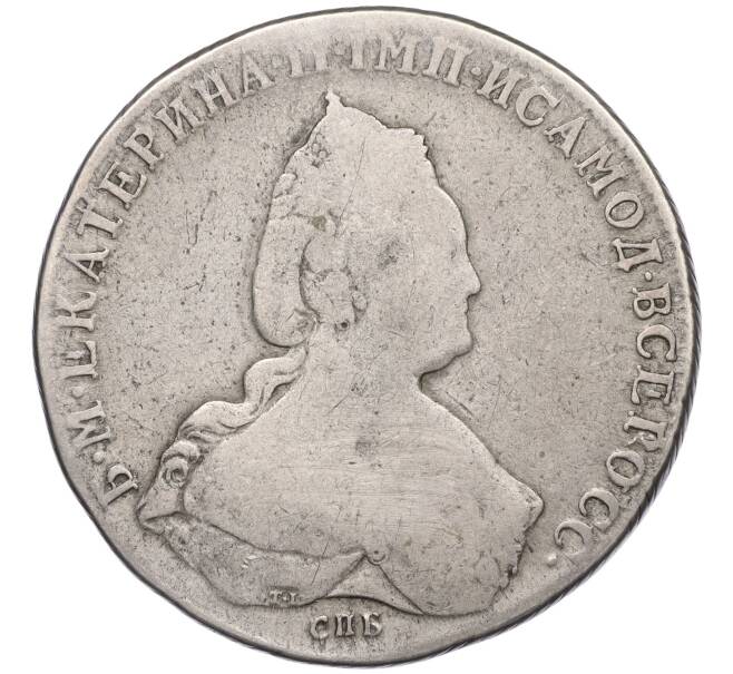 Монета 1 рубль 1786 года СПБ ТI ЯА (Артикул: K12-25368) — Фото №1