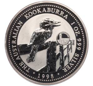 1 доллар 1998 года Австралия «Австралийская Кукабара» — Фото №1