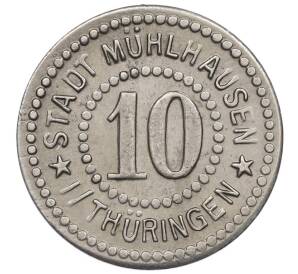 10 пфеннигов 1917 года Германия — город Мюльхаузен (Нотгельд) — Фото №2