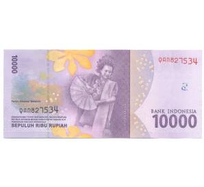 10000 рупий 2016 года Индонезия — Фото №2