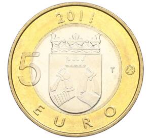 5 евро 2011 года «Исторические регионы Финляндии — Карелия» — Фото №2