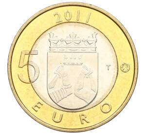 5 евро 2011 года «Исторические регионы Финляндии — Карелия» — Фото №2