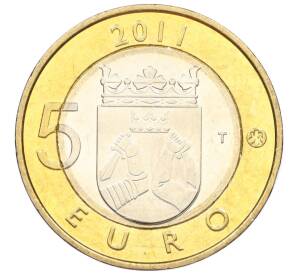 5 евро 2011 года «Исторические регионы Финляндии — Карелия» — Фото №2