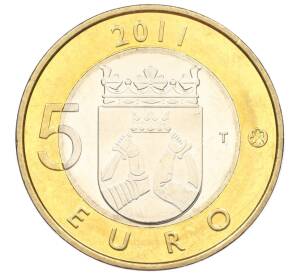 5 евро 2011 года «Исторические регионы Финляндии — Карелия» — Фото №2