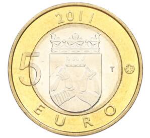 5 евро 2011 года «Исторические регионы Финляндии — Карелия» — Фото №2