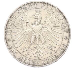 1 талер 1863 года Франкфурт «Собрание князей» — Фото №2