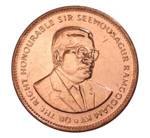 5 центов 2012 года Маврикий — Фото №2