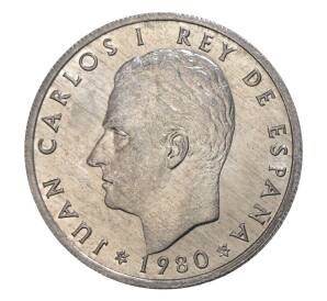 50 сентимо 1980 года Испания — Фото №2