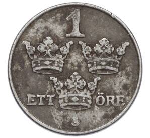 1 эре 1950 года Швеция — Фото №2