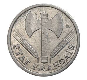 50 сантимов 1942 года Франция — Фото №2