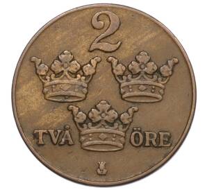 2 эре 1936 года Швеция — Фото №2