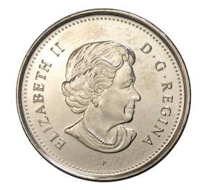 5 центов 2005 года Канада «60 лет победе во Второй Мировой войне» — Фото №2