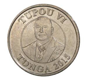 5 сенити 2015 года Тонга — Фото №2