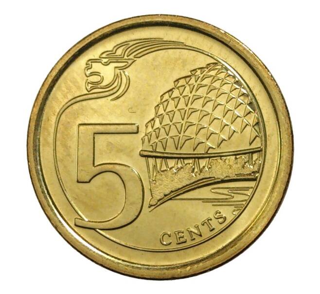 5 центов 2013 года Сингапур (Артикул M2-7747)
