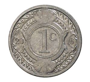 1 цент 2016 года Нидерландские Антильские острова — Фото №1