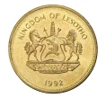 Монета 2 лисенте 1992 года Лесото (Артикул M2-7752)