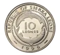 Монета 10 леоне 1996 года Сьерра-Леоне (Артикул M2-7756)