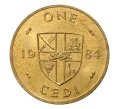 Монета 1 седи 1984 года Гана (Артикул M2-7757)